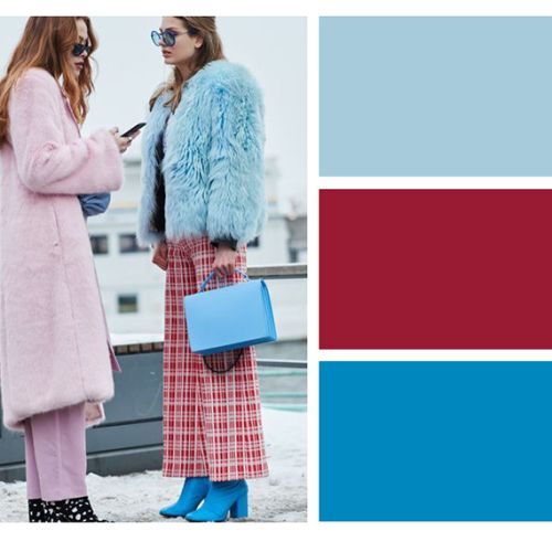 10 модни цветови комбинации за тази зима