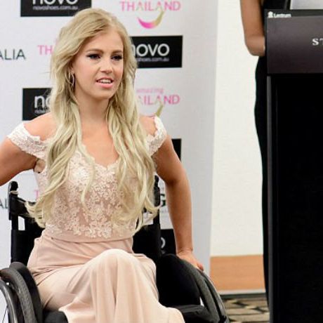 За първи път в конкурс за красота участва жена в инвалидна количка