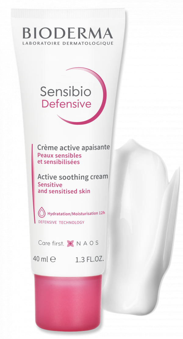 Активен успокояващ крем за защита на кожата Sensibio Defensive от Bioderma