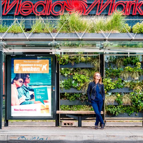 В Лондон вече има билбордове, които пречистват въздуха